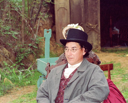 Reenactor of Vicksburg siege