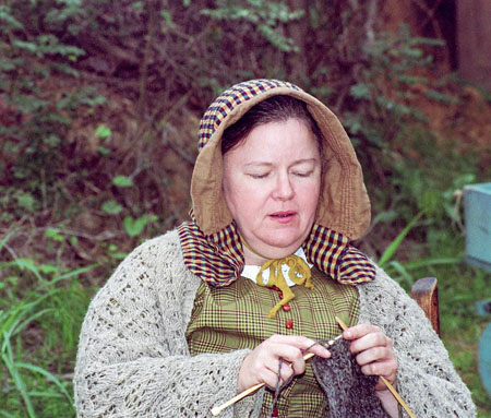 Reenactor of Vicksburg siege