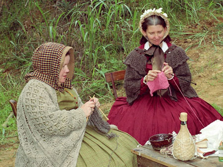 Reenactor of Vicksburg siege