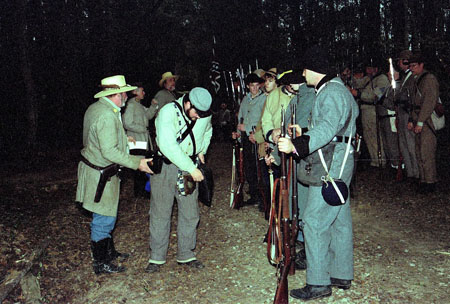 Getting their marching orders