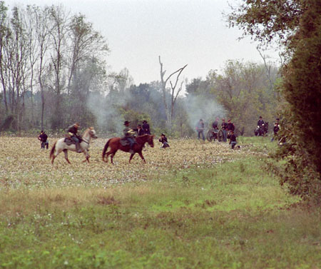 Battle scenes